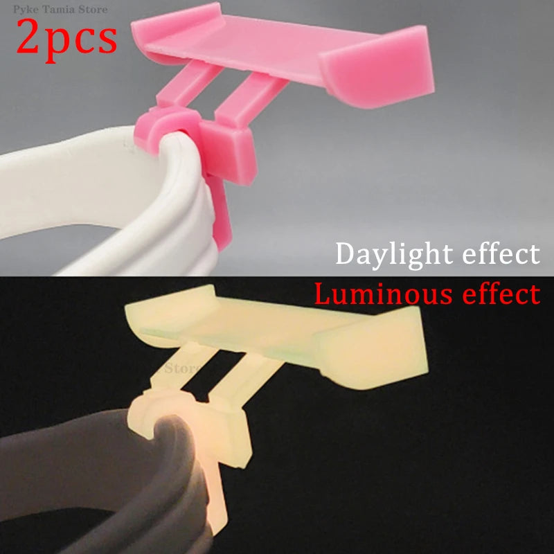 2Pcs Shoe Accessories Shoes Spoiler Wing Car Wing Charm Slipper Tail Decoration Shoe Decoration Clips Shoe Pendant Accessories