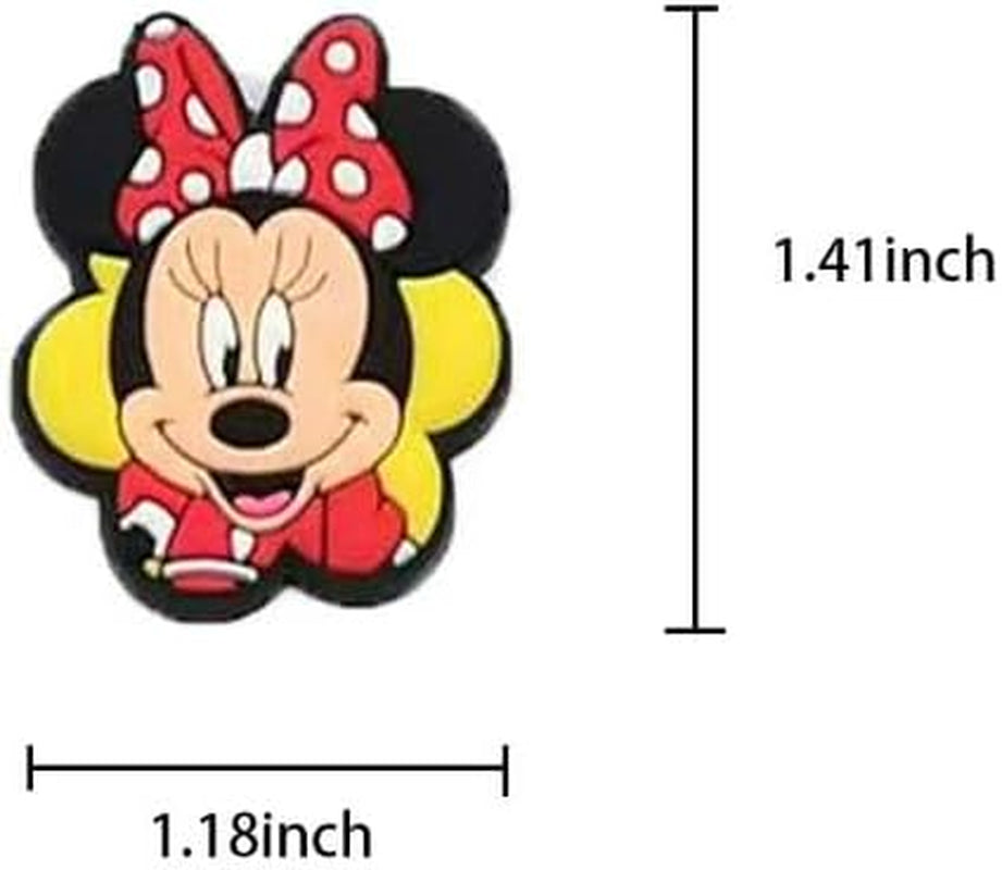 30Pcs Mouse Shoe Decoration Charms for Croc Clog Sandals, Shoe Accessories Charms for Adults