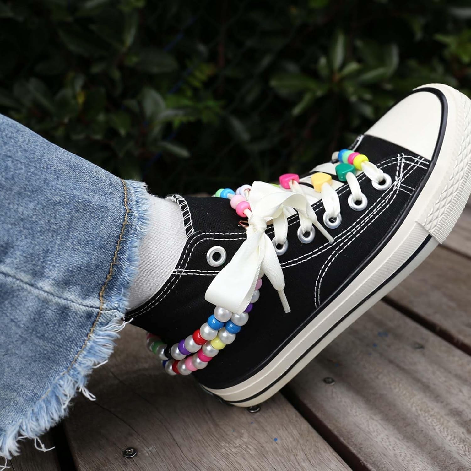 569PCS Beaded Shoe Charms for Sneaker, Acrylic Heart Star Flower Letter DIY Shoelace Charm for Women, Bag Charm Kit Craft Accessories Beads Jewely Making Kit Gifts