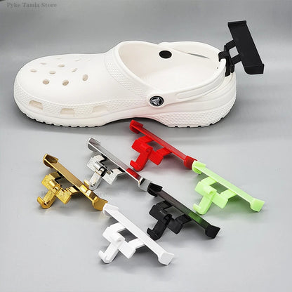 2Pcs Shoe Accessories Shoes Spoiler Wing Car Wing Charm Slipper Tail Decoration Shoe Decoration Clips Shoe Pendant Accessories