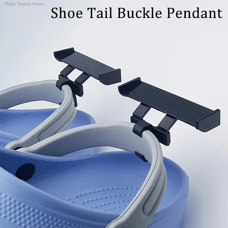 2Pcs Shoe Accessories Shoes Spoiler Wing Car Wing Charm Slipper Tail Decoration Shoe Decoration Clips Shoe Pendant Accessories