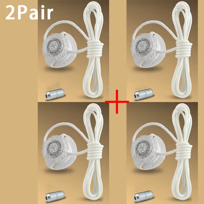 Fashion Swivel Buckle Laces Automatic Shoelace without Ties Kids Adult Sneakers No Tie Shoe Laces Shoe Accessories 1Pair/2Pair