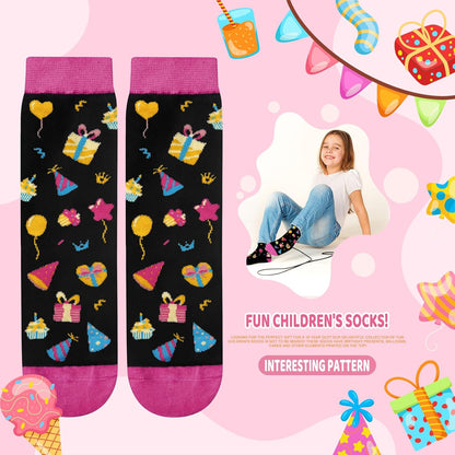 10 Year Old Girl Birthday Gifts Ideas, Tween Girls Gifts Socks with Sayings Presents for 10 Year Old Girls, DOUBLE DIGITS Girl Socks, 10Th Birthday Gift for Daughter