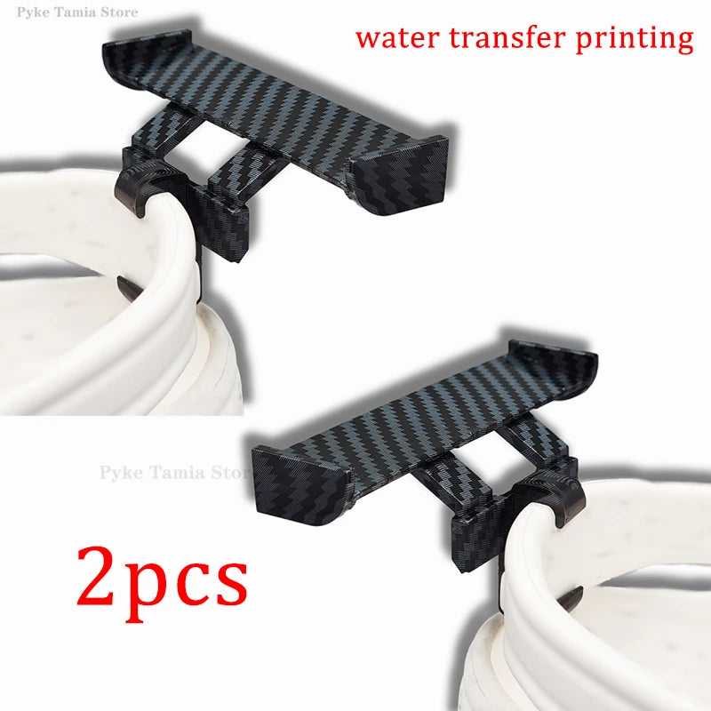2Pcs Shoe Accessories Shoes Spoiler Wing Car Wing Charm Slipper Tail Decoration Shoe Decoration Clips Shoe Pendant Accessories