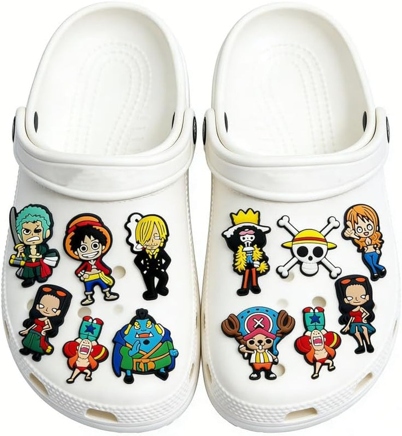 14Pcs One Piece Shoe Decoration Charms for Croc Clog Sandals, Shoe Accessories Charms for Adults