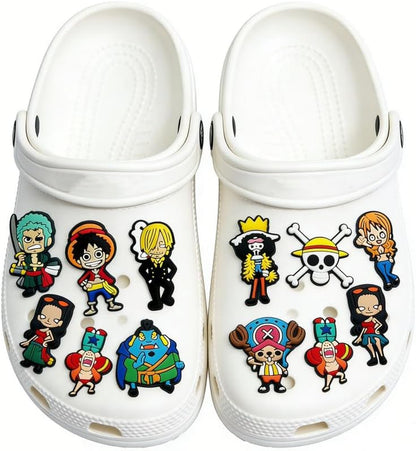 14Pcs One Piece Shoe Decoration Charms for Croc Clog Sandals, Shoe Accessories Charms for Adults