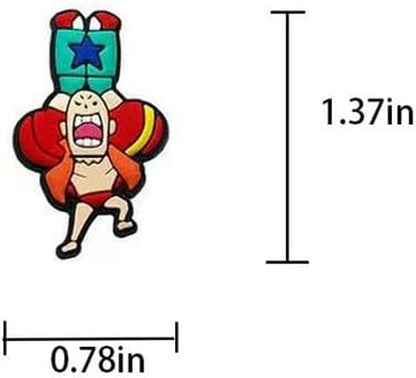 14Pcs One Piece Shoe Decoration Charms for Croc Clog Sandals, Shoe Accessories Charms for Adults